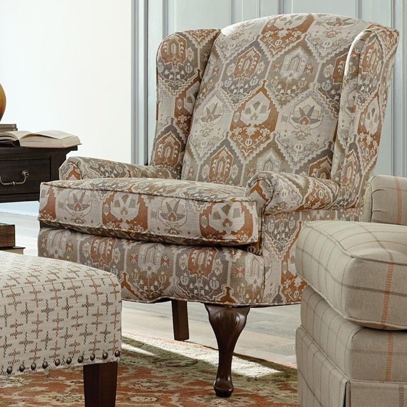 Craftmaster wingback chair sales